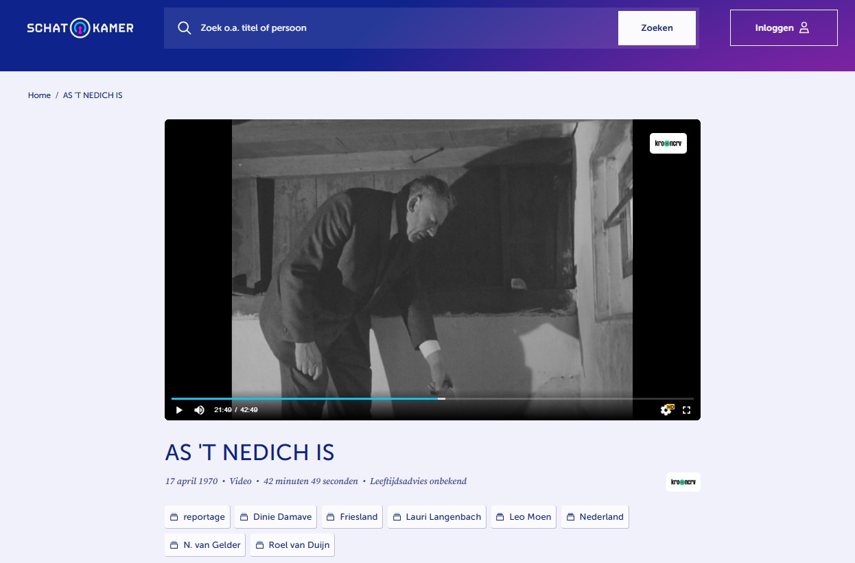 As 't Nedicht Is - Bruinsma
